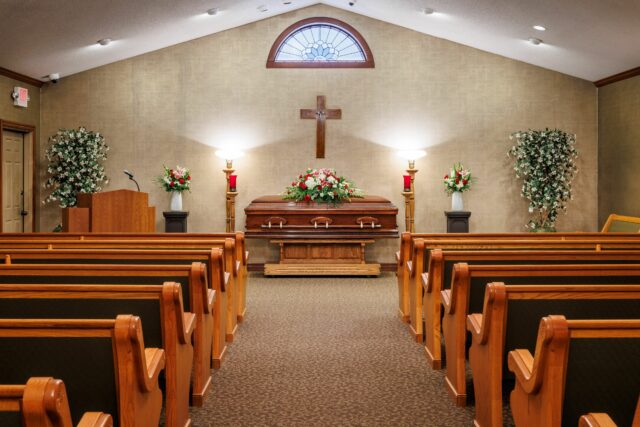 Jefferson City Missouri Trimble Funeral Home Interior