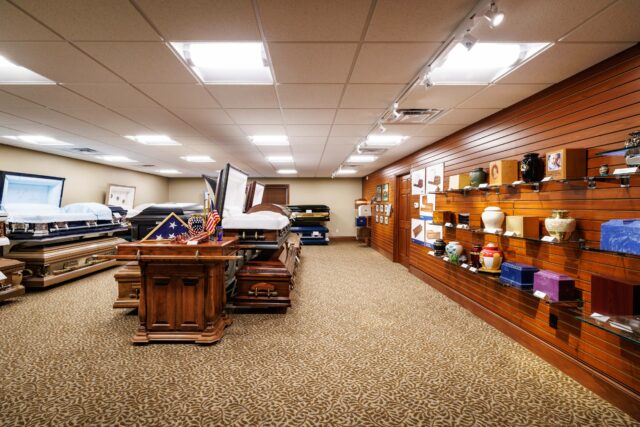 Jefferson City Missouri Trimble Funeral Home Interior