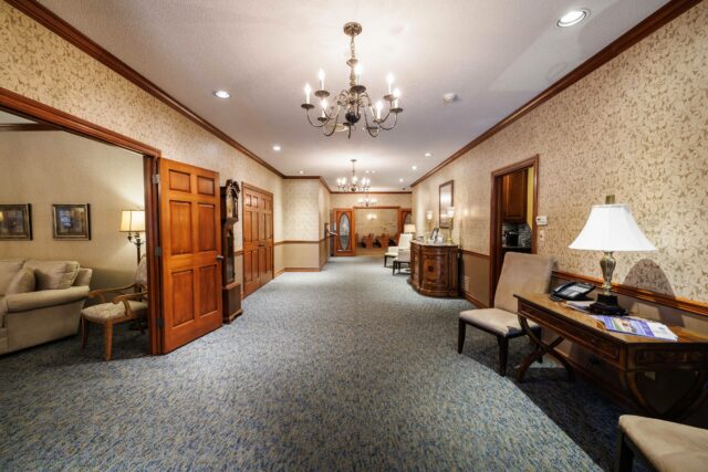 Jefferson City Missouri Trimble Funeral Home Interior