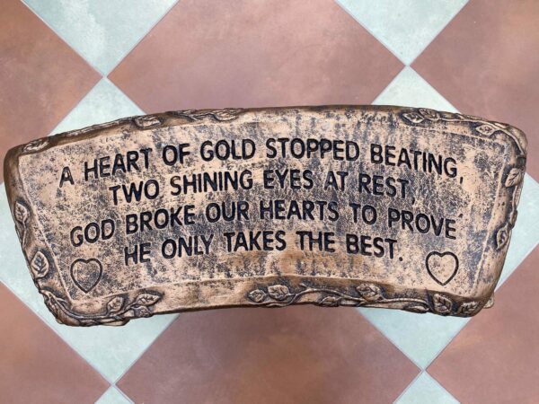 Heart of Gold Bench